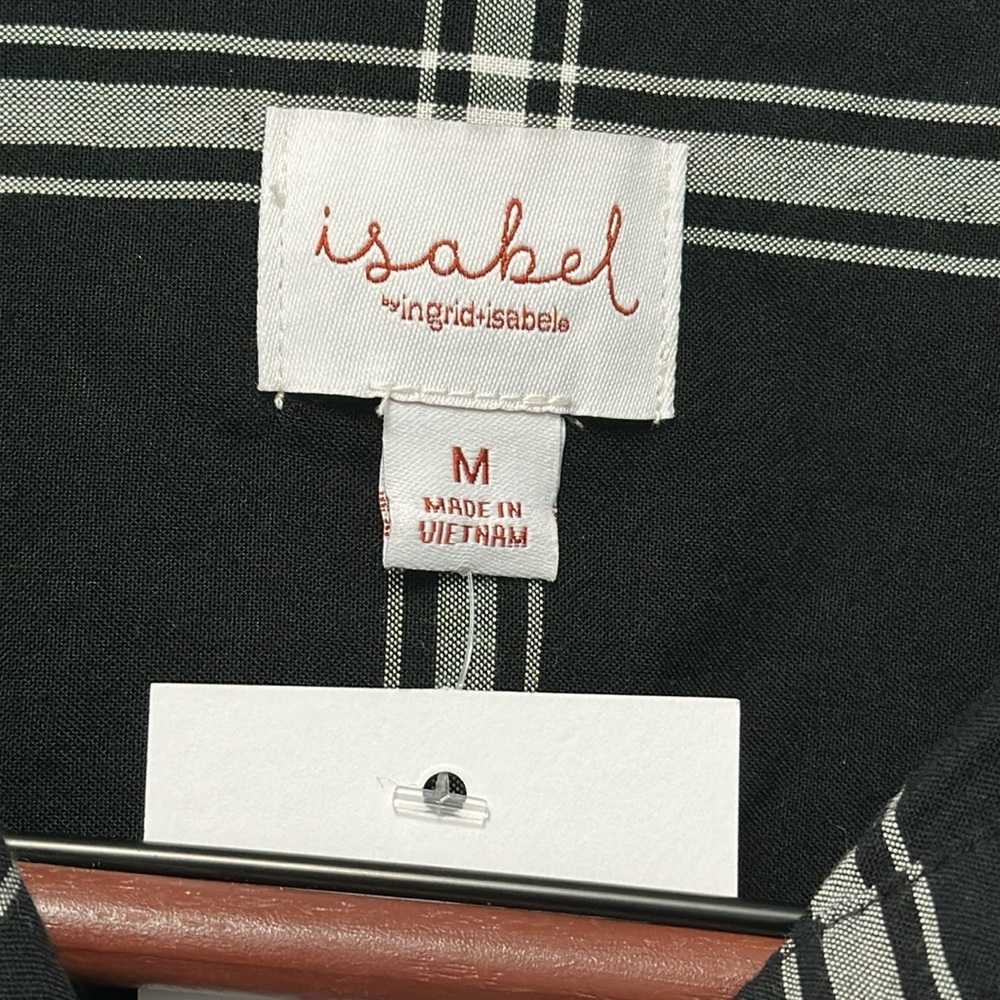 Isabel By Ingrid + Isabel Long Sleeve Button-Front Maternity Shirt Size M - Picture 9 of 14